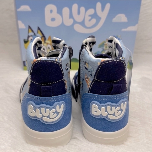 🔹️Bluey 🔹️- Toddler Hightop Sneaker - Bluey - Blue NWT! ✨️💙 - Picture 6 of 9